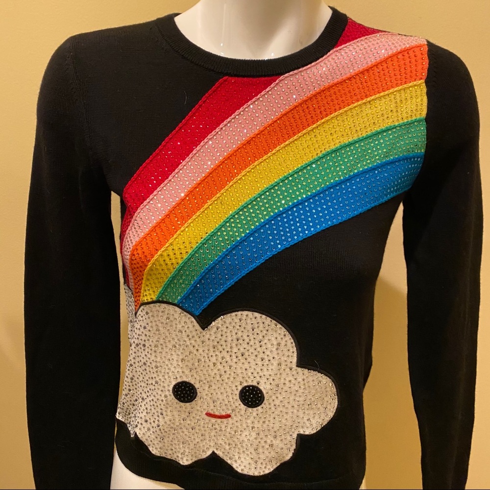 šSOLDšAlice + Olivia x Friends With You Sweater - Picture 8 of 10